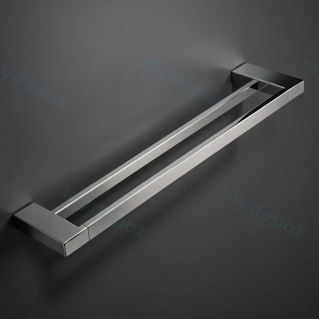 Eden Double Towel Rail 800 mm(Chrome)