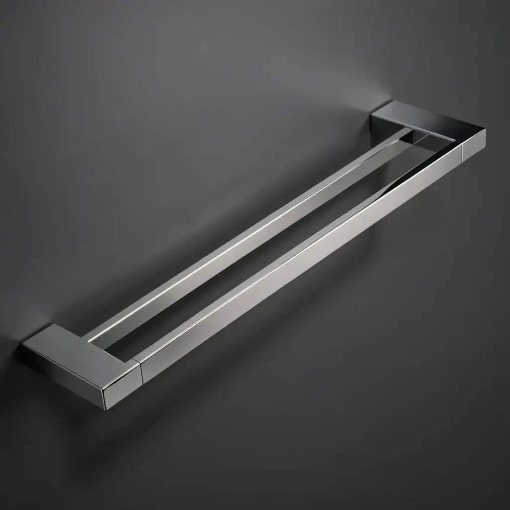 [43586] Eden Double Towel Rail 800 mm(Chrome)