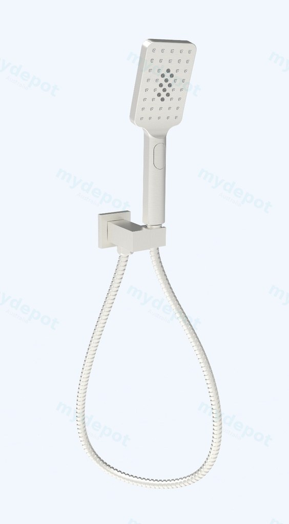 Eden Handshower On Wall Outlet Bracket Brushed Nickel