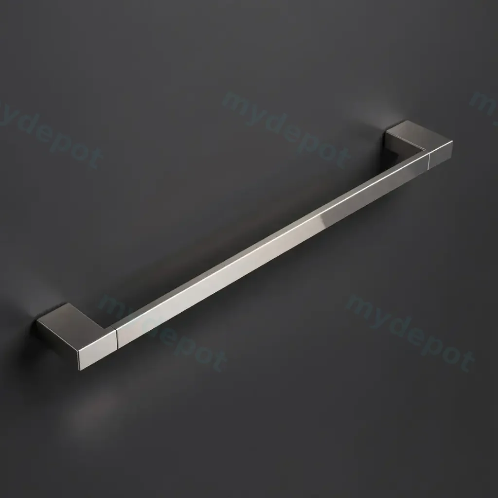 Eden Single Towel Rail 800 mm(Chrome)