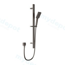 [44584] Eden Square Sliding Shower Set Gun Metel