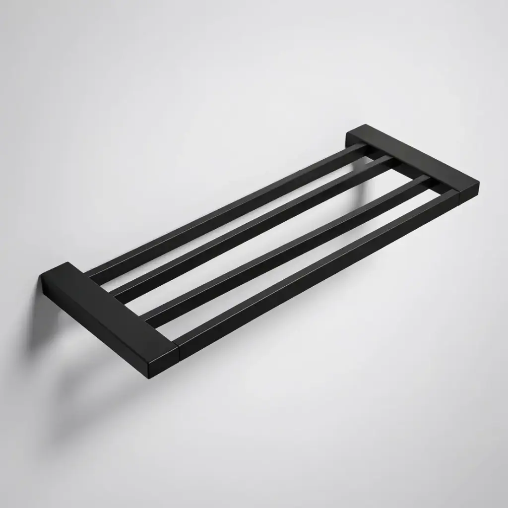 [43591] Eden Towel Shelf 600 mm(Matt Black)