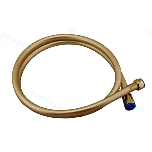 [40661] Esperia Brushed Yellow Gold 1500mm PVC Shower Hose