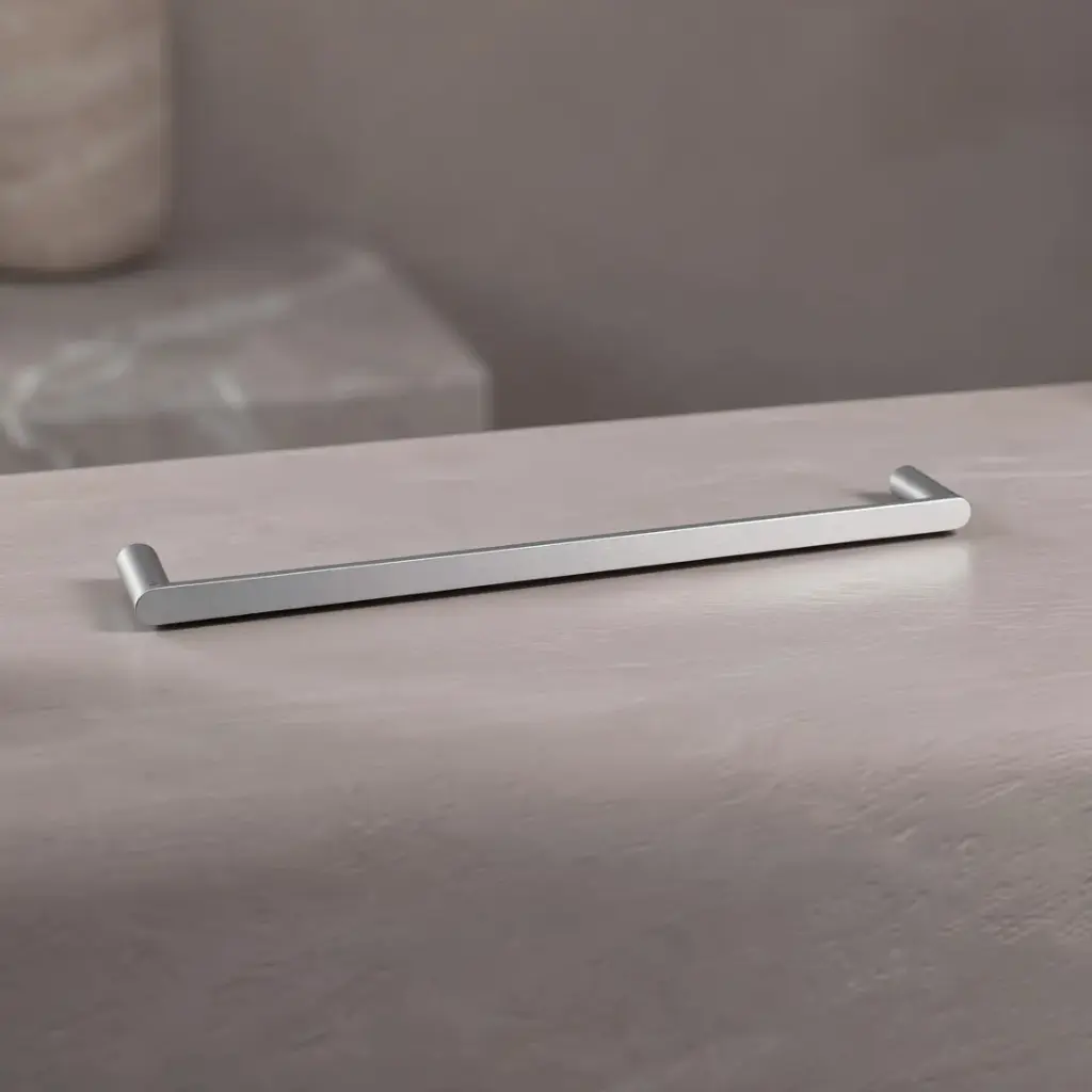 [40610] Esperia Chrome Single Towel Rail 600mm