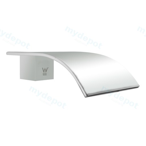 [40603] Esperia Chrome Square Bath Spout