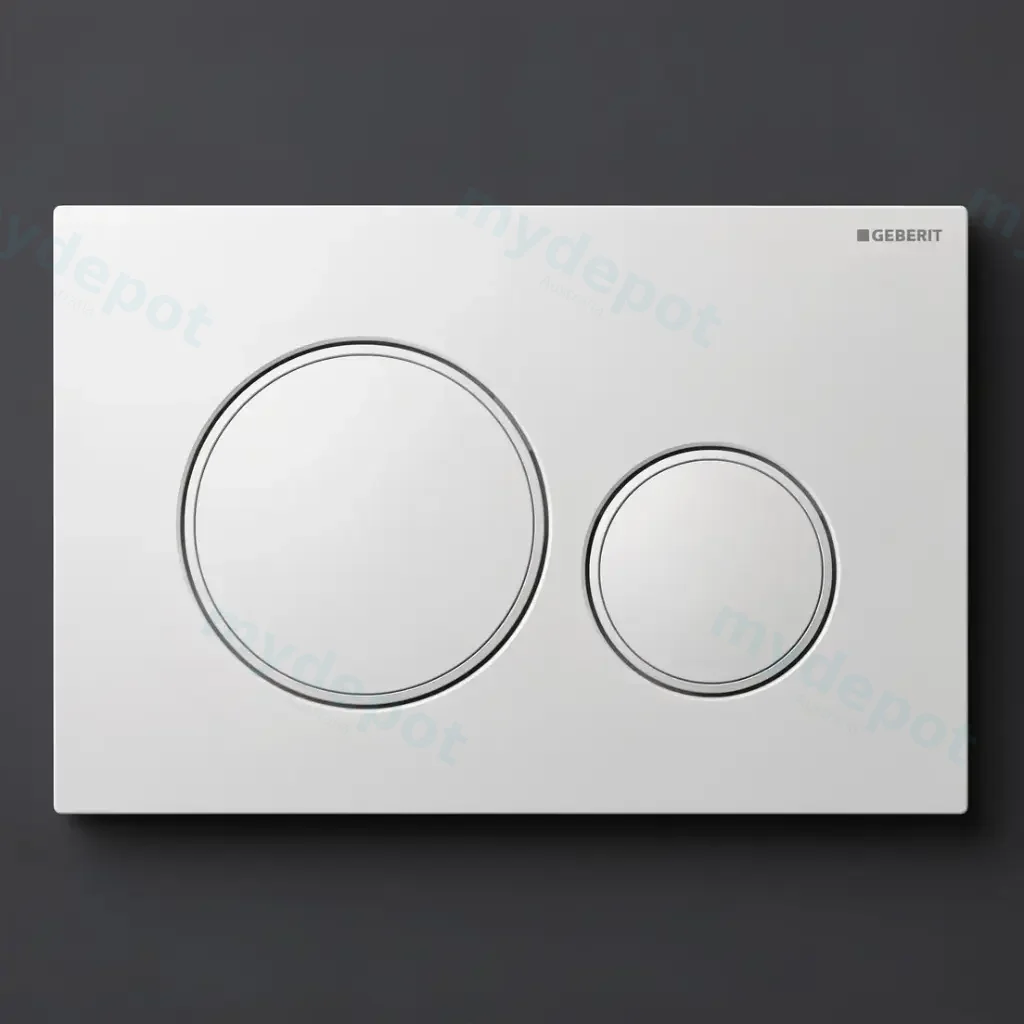 [56197] Fingerprint Resistant Matte White, White Chrim 115.882.01.1