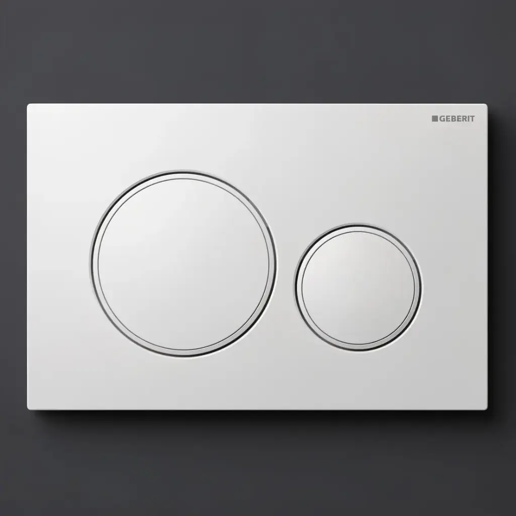 [56197] Fingerprint Resistant Matte White, White Chrim 115.882.01.1