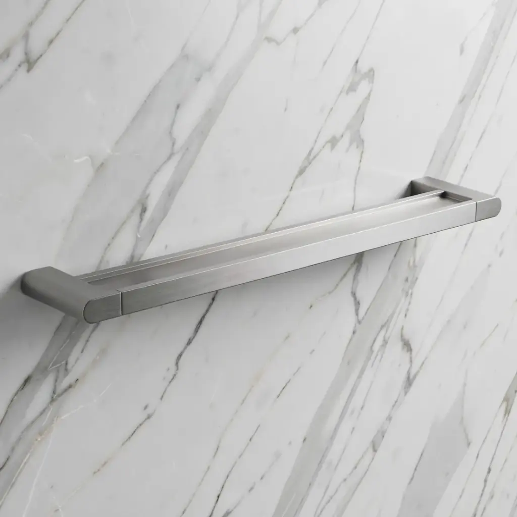 [43518] Flores Double Towel Rail 600 mm(Brushed Nickel)