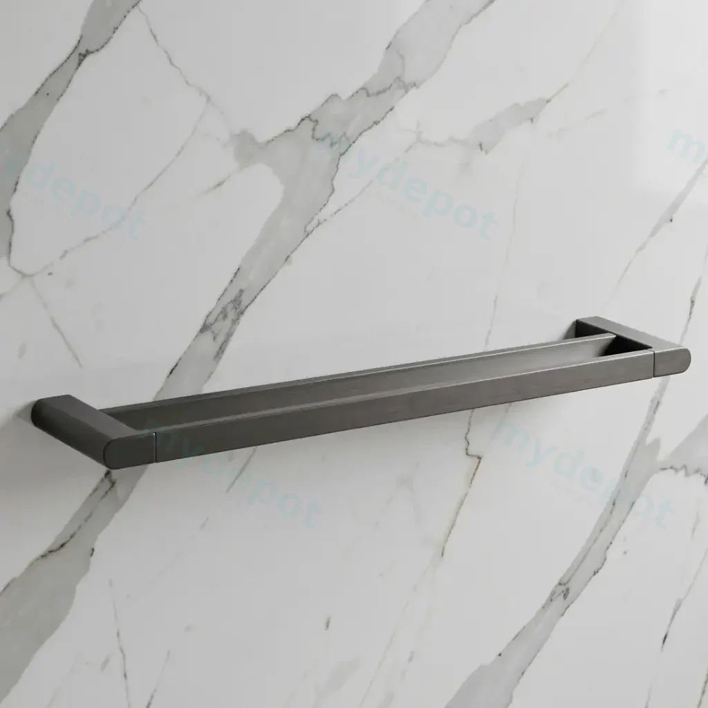 Flores Double Towel Rail 800 mm(Gunmetal)