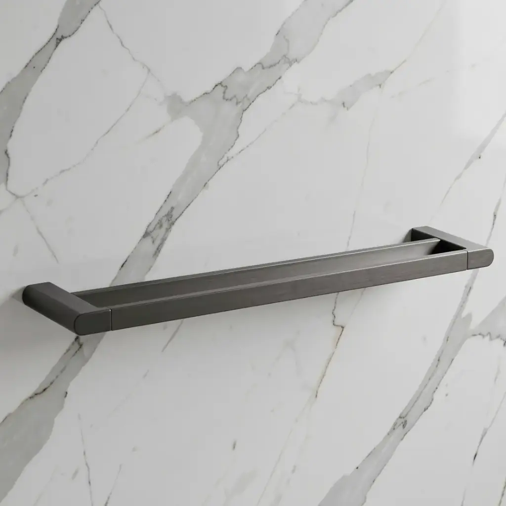 [43524] Flores Double Towel Rail 800 mm(Gunmetal)