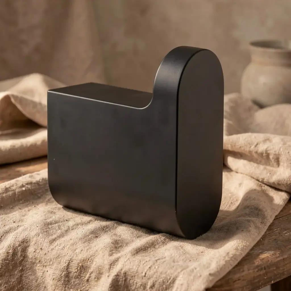 [43537] Flores Robe Hook(Matt Black)