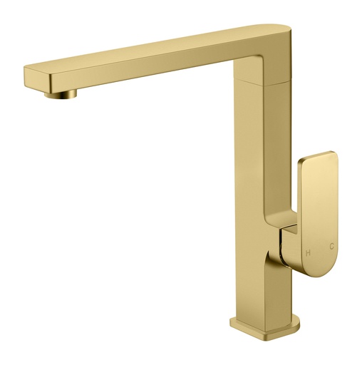 [43331] Flores Sink Mixer(Brushed Gold)