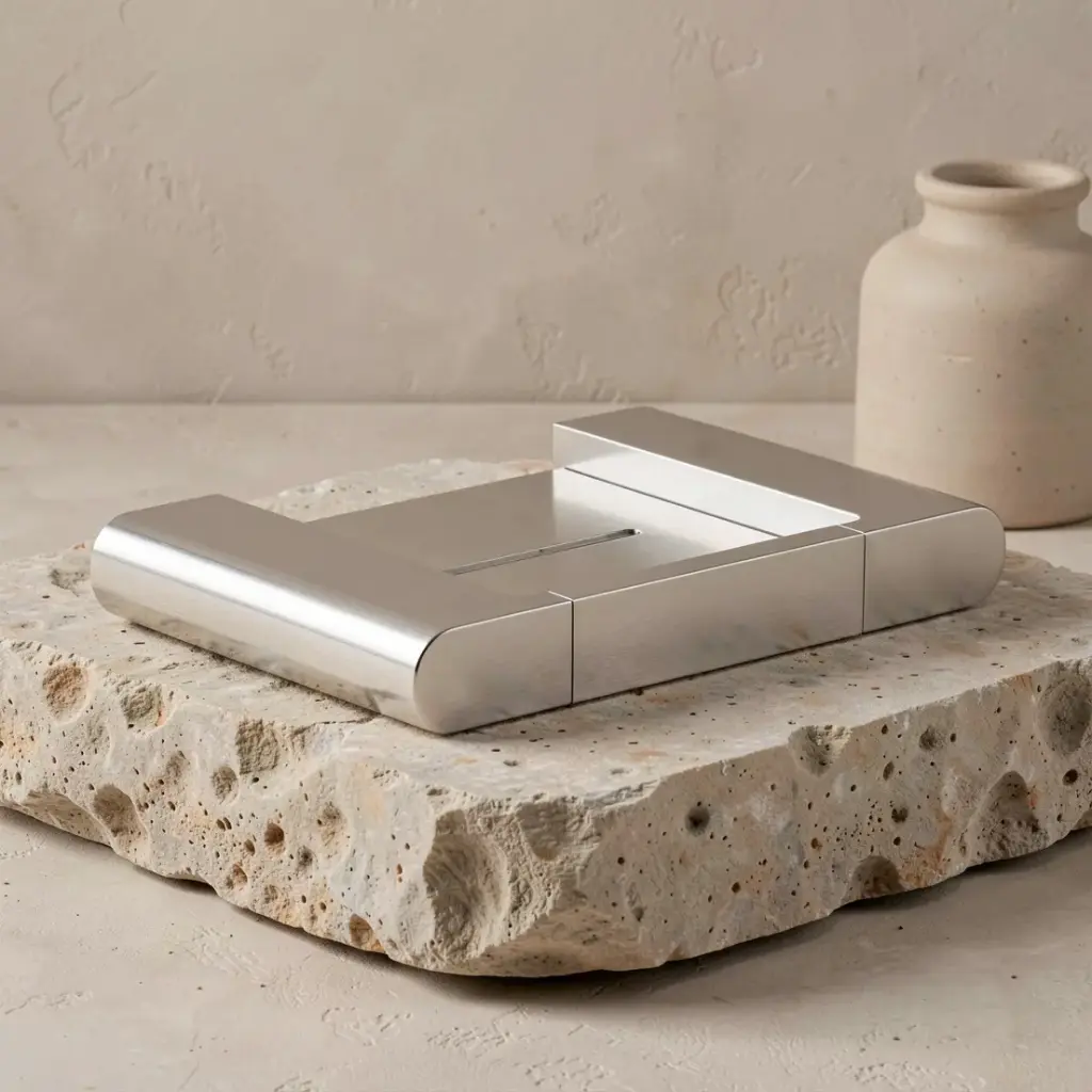 Flores Soap Holder(Chrome)