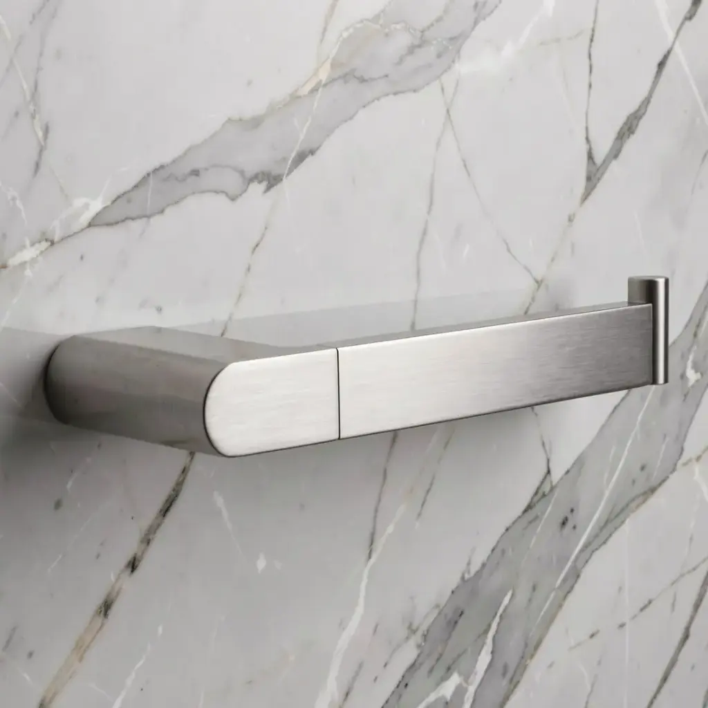 [43527] Flores Toilet Roll Holder(Brushed Nickel)