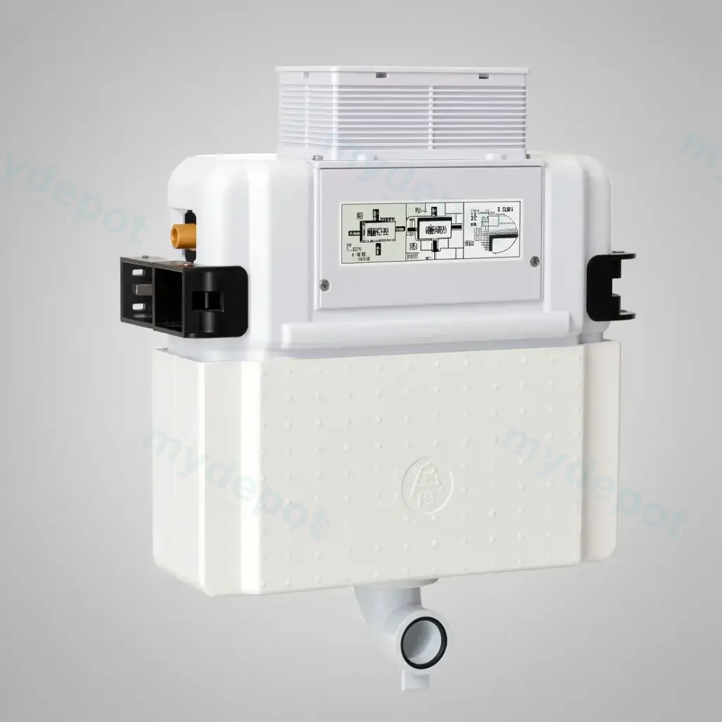 [56220] Frameless Low Height In-Wall Cistern For Wall Faced Pan