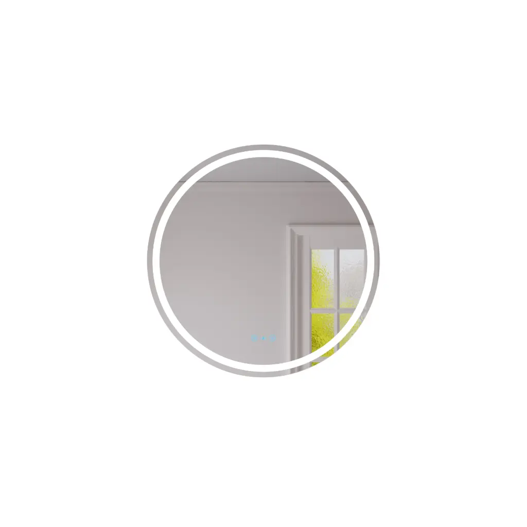 [50591] Freya Series 750x750x30mm Round LED Mirror