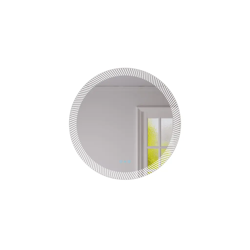 [50592] Freya Series 800x800x30mm Round LED Mirror With Light
