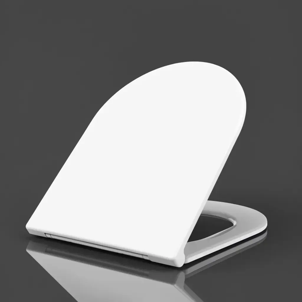 [50375] Gloss White Slim Uf Seat Compatible With Hani,Pani,Vera,Moi,Toi,Zara99,Zara66,Raul99, Raul66
