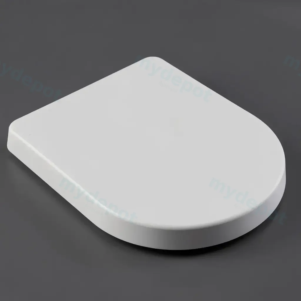 Gloss White Thick PP Toilet Seat Compatible With Hani, Pani, Vera ,Moi, Toi, Zara99 ,Zara66 ,Rual99,Rual66.