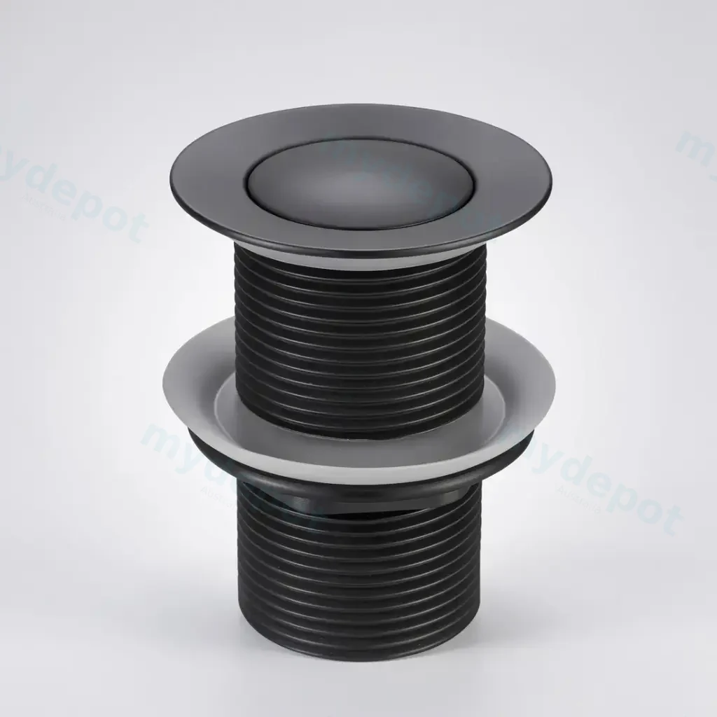 [70055/PW32GM-NF] Gunmetal Grey Solid Brass 32mm Pop Up Waste Non Overflow
