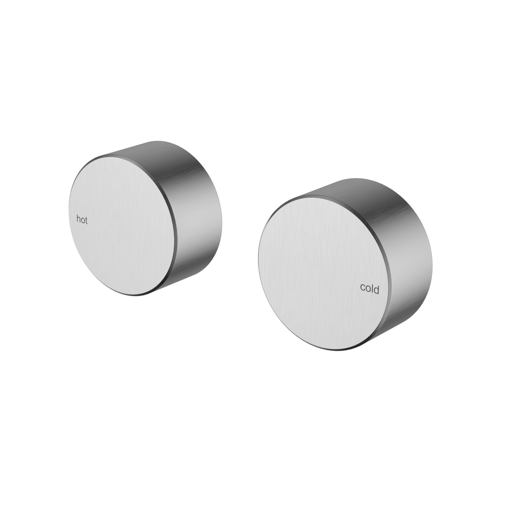 [44840] Hali 1/4 Turn C/D Wall Top Assembly Brushed Nickel