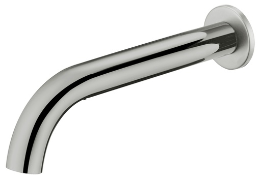 [43226] Hali Brushed Nickel Curved Bath Spout Lead Free