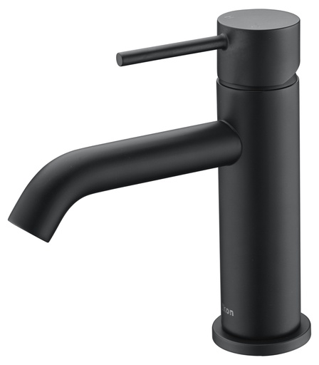 [43247] Hali Matt Black Basin Mixer Lead Free