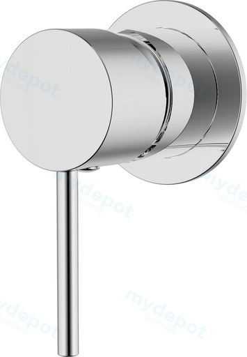 IKON-Hali Wall Mixer with 60mm Cover Plate Chrome