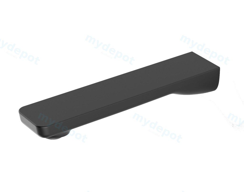 Ivano Black Bathtub/Basin Wall Spout