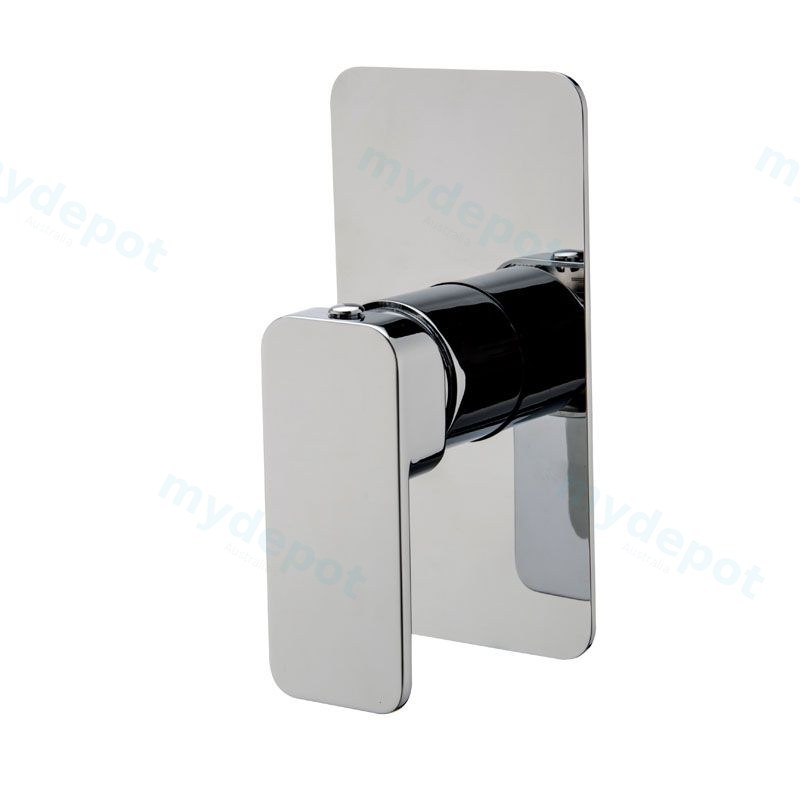 [41118] Ivano Solid Brass Chrome Shower/Bath Wall Mixer