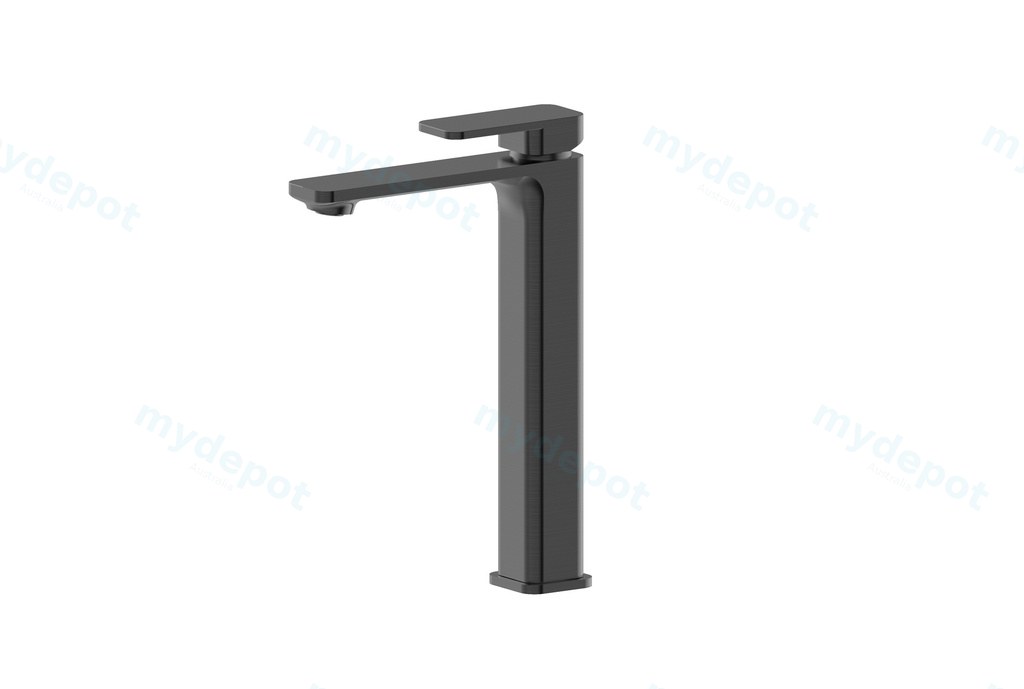 Kasten Brushed Gun Metal Tower Basin Mixer