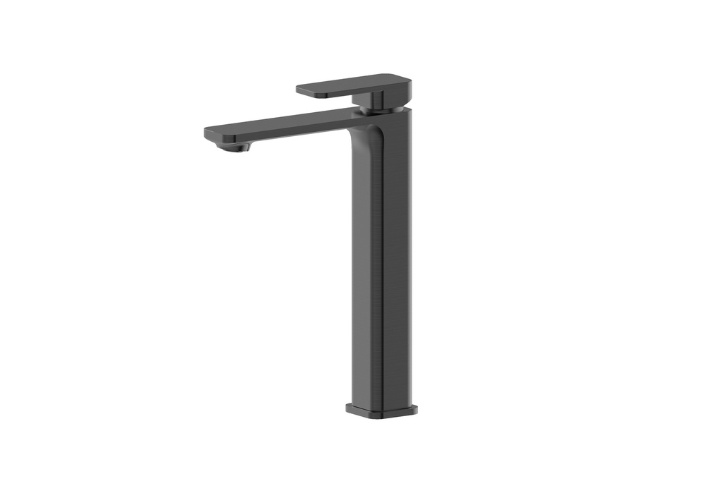 [55331] Kasten Brushed Gun Metal Tower Basin Mixer