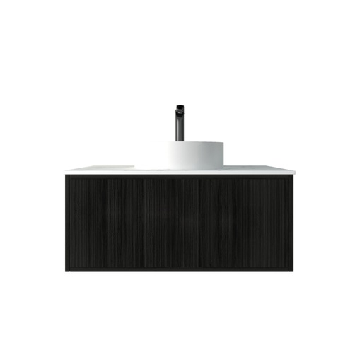 [93319/K95LW-BO] Kiama 900mm Bottega Oak One Left Drawer One Right Door Wall Hung Vanity Cabinet Only