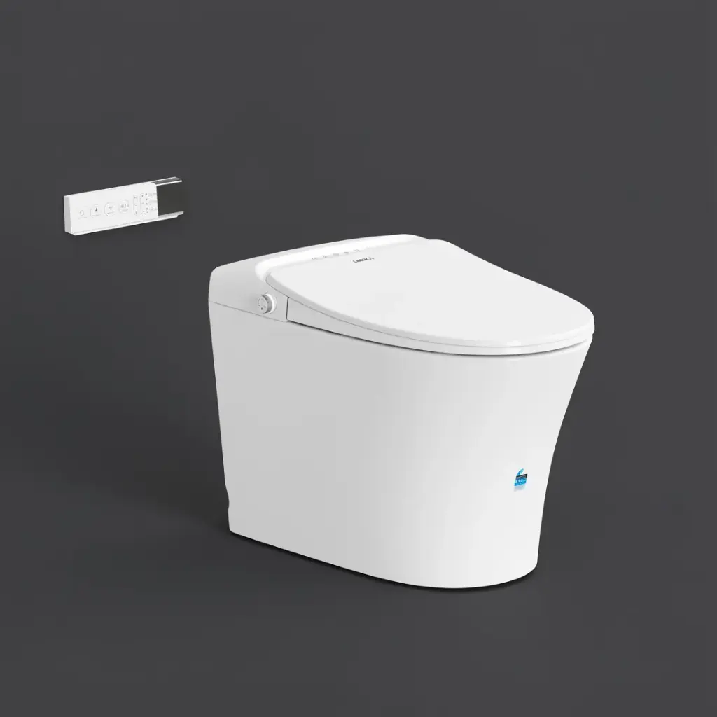 [56162] Lesbos Back To Wall Smart Toilet