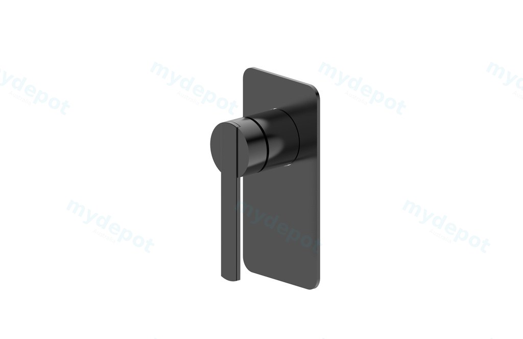 [55351] Licht Matte Black Shower Divertor Mixer