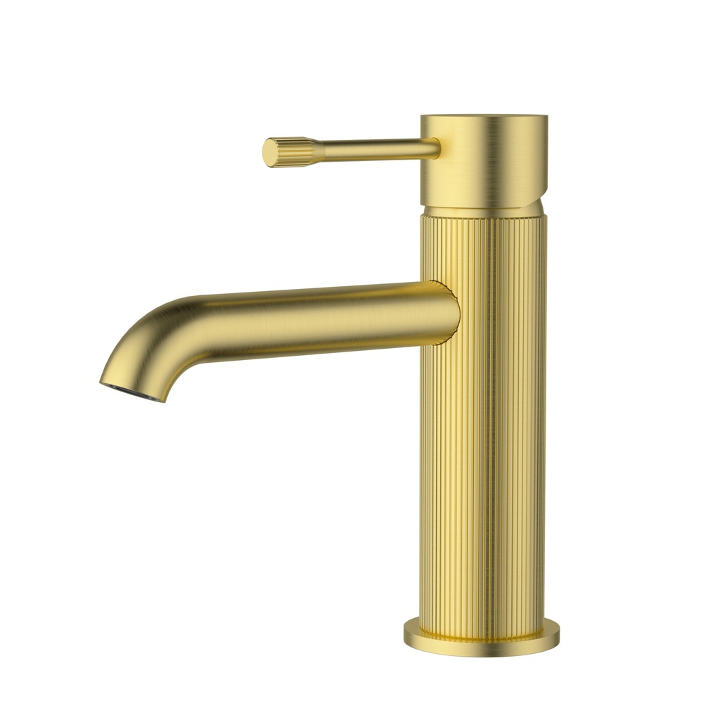 [44636] Linie Basin Mixer Brushed Gold