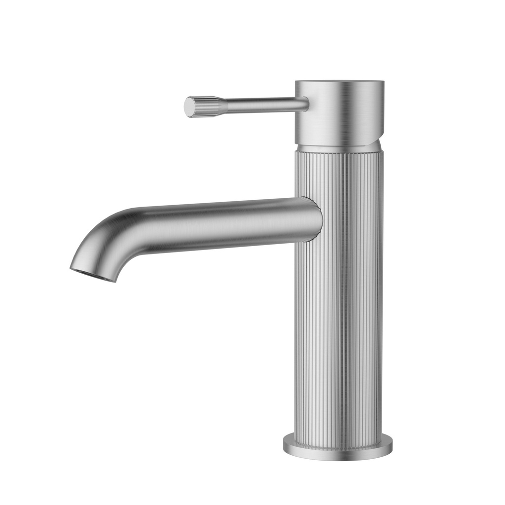 [44637] Linie Basin Mixer Brushed Nickel