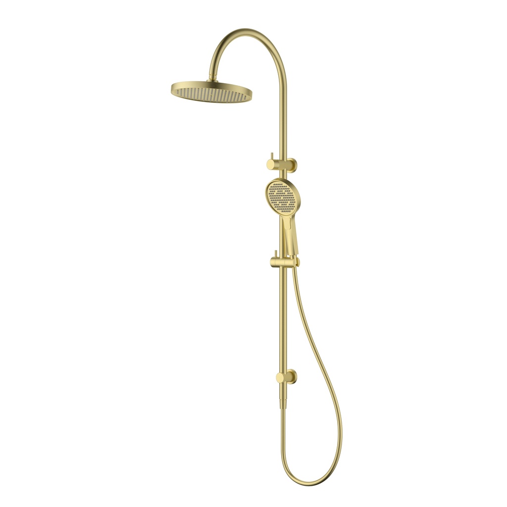 [44744] Linie Round Multi-Function Shower Set 255mm Brushed Gold