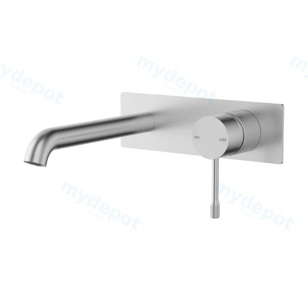 Linie Wall Basin Mixer Trim Kit Brushed Nickel