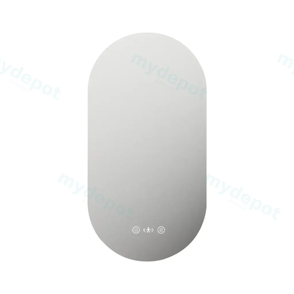 Luna Series 900x500mm Oval Shape LED Mirror