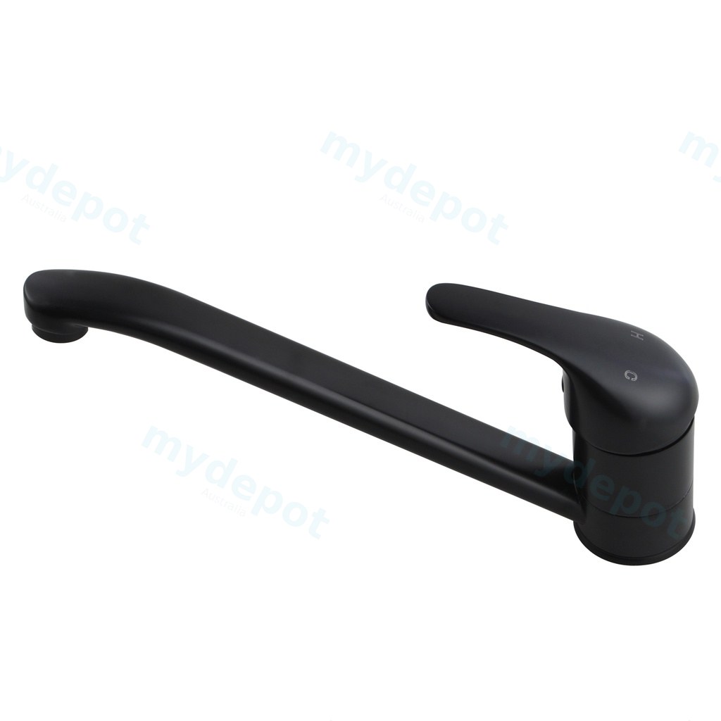 [40390] Matte Black Standard Kitchen Mixer Tap
