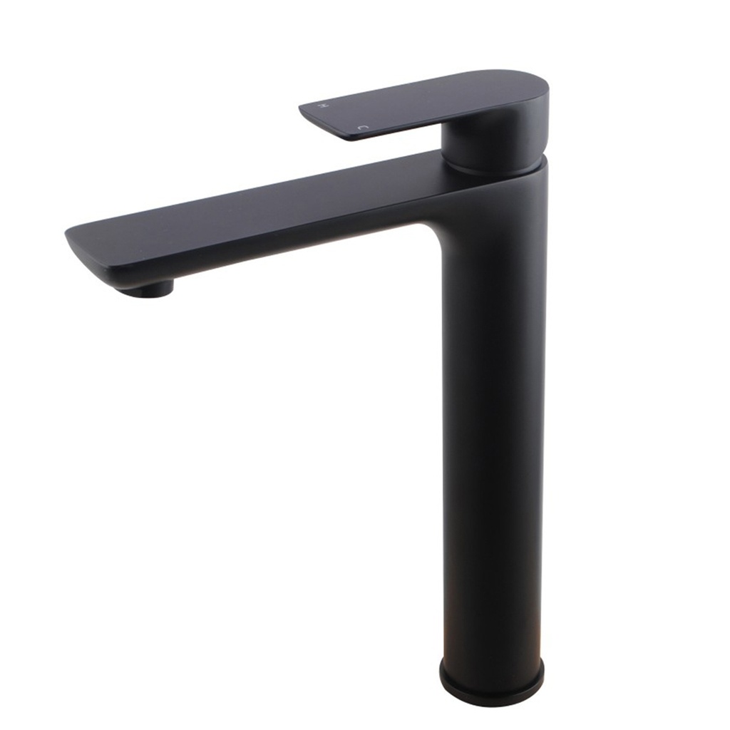 [70022/BM01T.MB] Nana Black Tall Basin Mixer