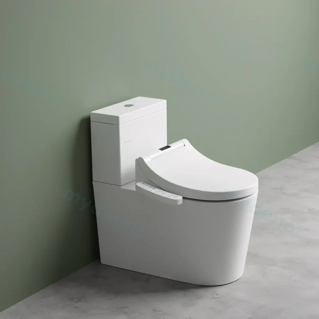 Nana Smart Toilet Seat Cover Wash & Dry Electric Bidet Toilet Seat (Hygeinec product not refundable if box opened)