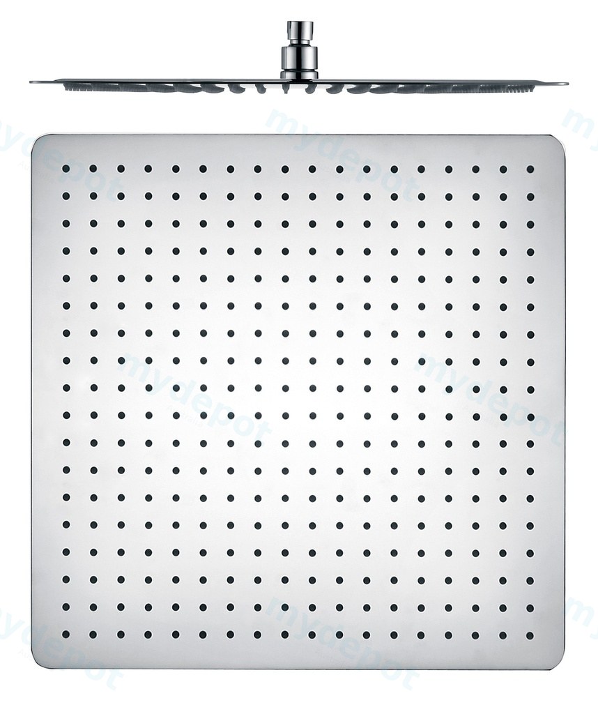 Nova Square Overhead Shower SS304 Stainless Steel Chrome 250mm