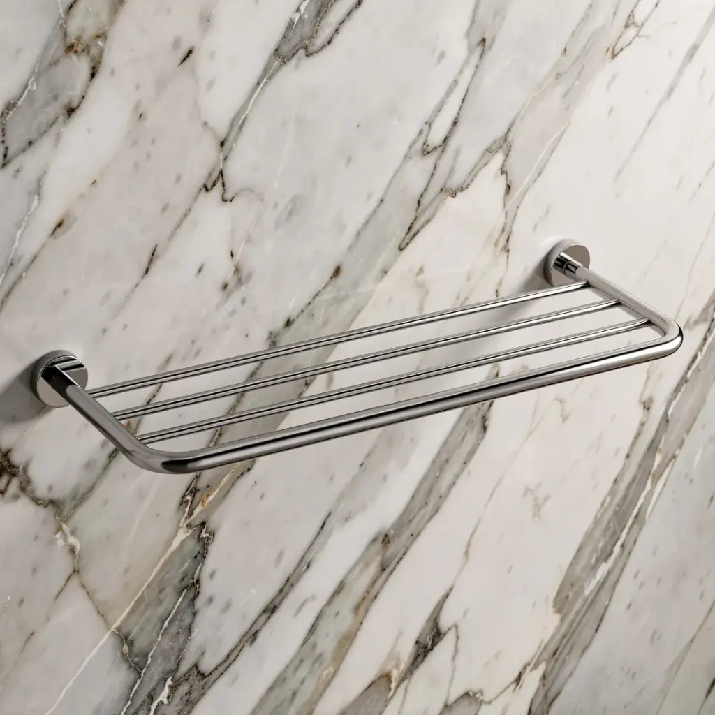 [43442] Otus Bath Towel Shelf(Chrome)
