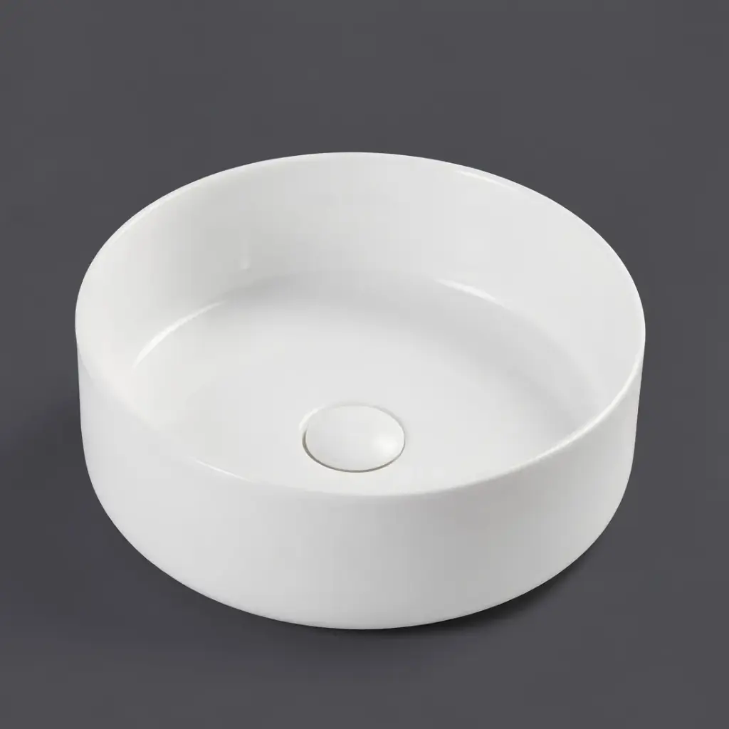 Otus Countertop Art Basin Matt White