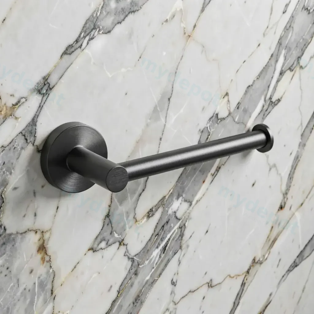 Otus L-Shaped Toilet Roll Holder(Gunmetal)