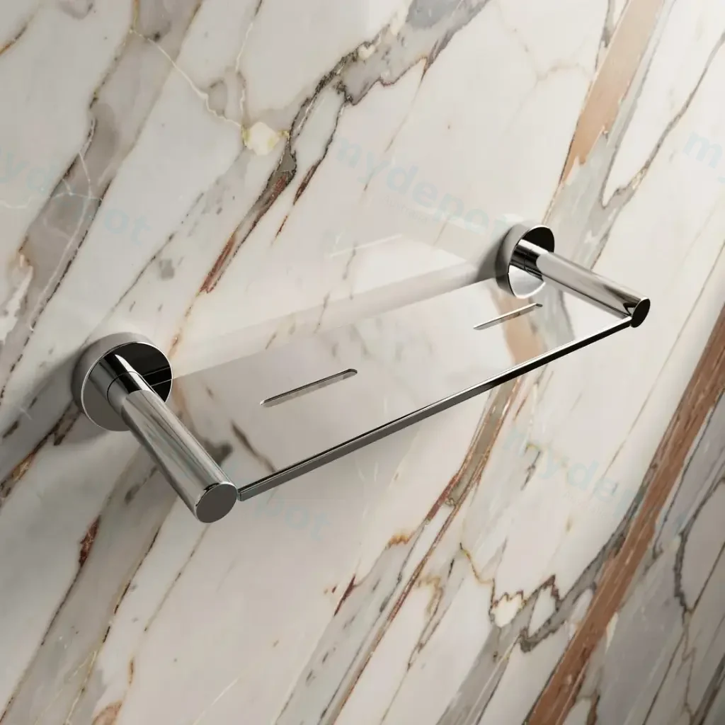 Otus Round Metal Shelf(Chrome)