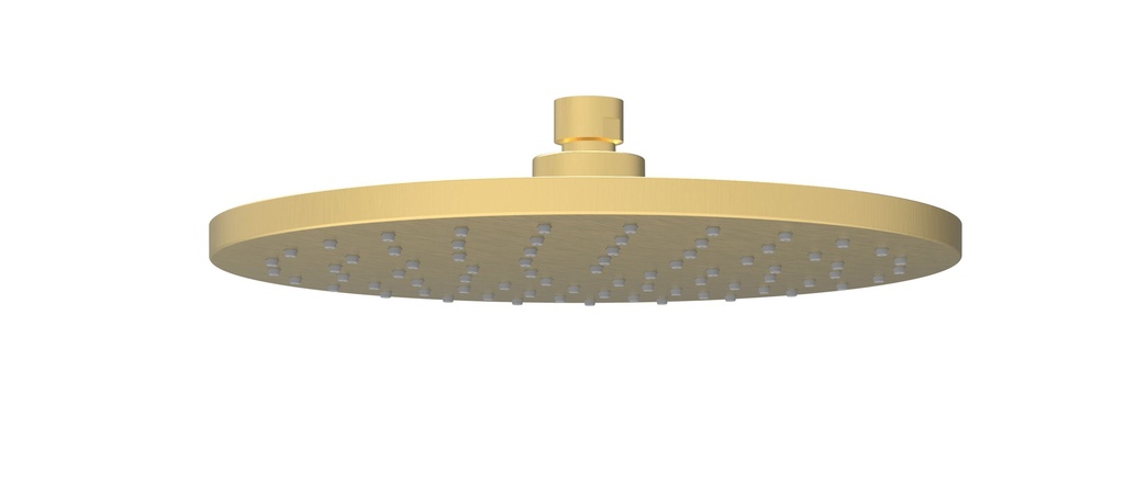 [44437] Otus Round Overhead Shower 250mm Brushed Gold