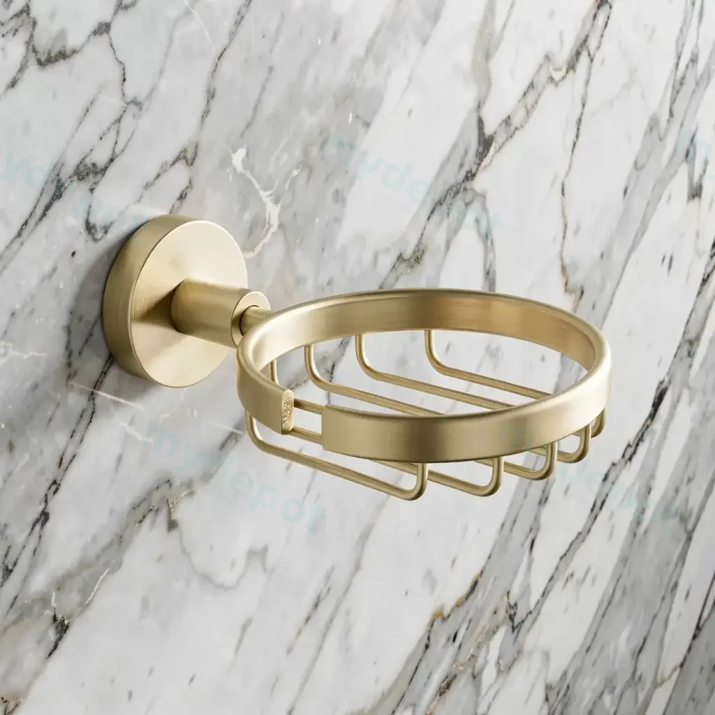 Otus Round Soap Dish(Brushed Gold)